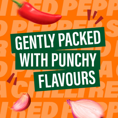 Dolmio Sauce pour Pâtes Intensify Poivron Rouge Épicé Paprika Fumé & Piment 400g