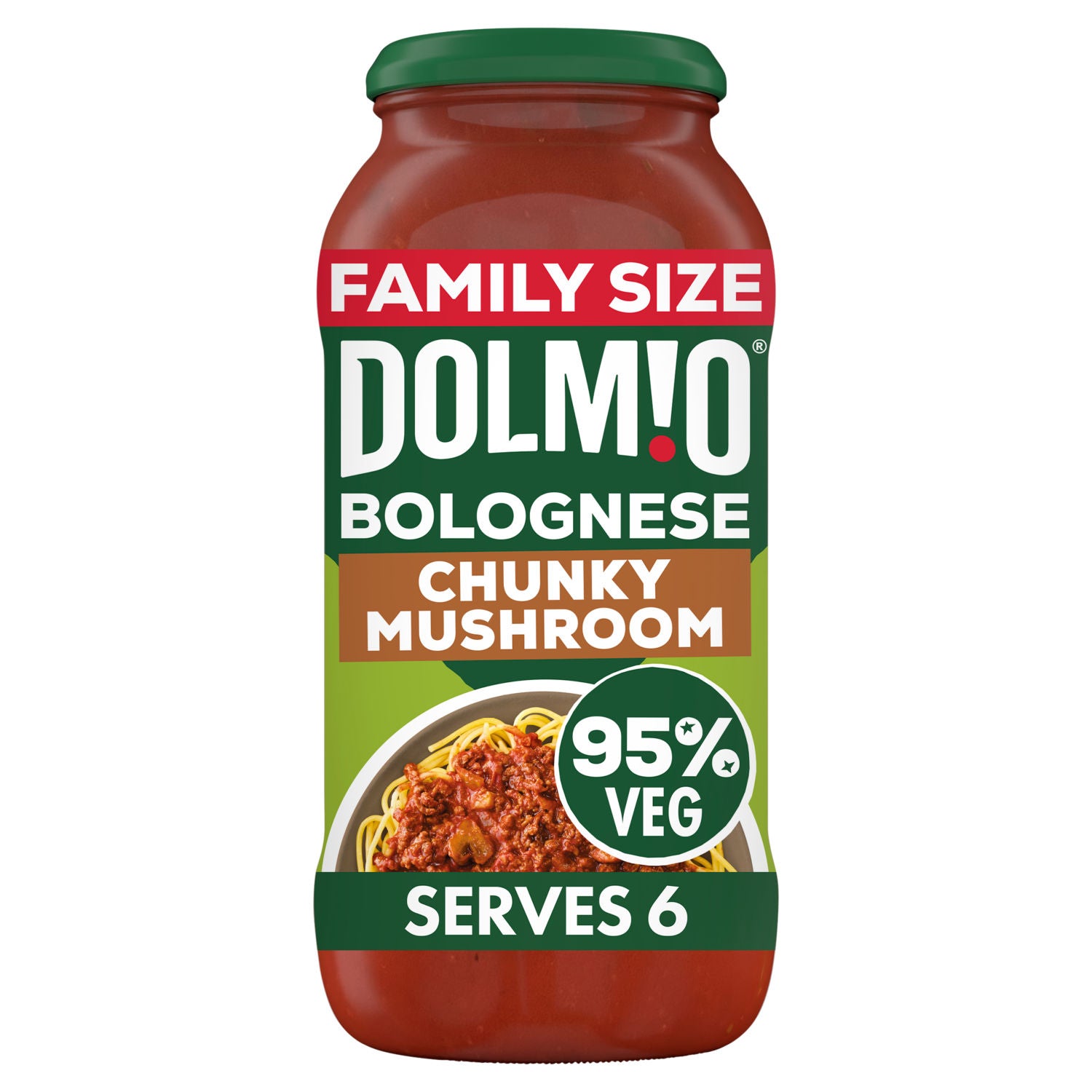 Dolmio pasta sauce chunky mushroom 675g, UK version