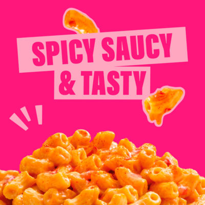 Dolmio pasta meal spicy mac & cheese 250g, UK version