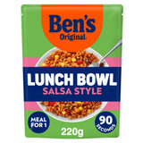 Ben's Original lunch bowl salsa style 220g, imported from the UK