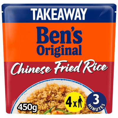 Ben's Original Chinese Fried Rice microwave rice 450g (British brand)