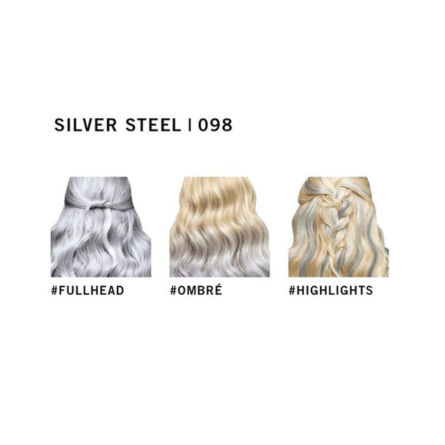 Schwarzkopf Live Steel Silver 98 Ultra Brights Semi-Perm Hair Dye GOODS M&S   