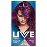 Schwarzkopf Live Amethyst Chrome U69 Metallics Purple Permanent Hair Dye GOODS M&S   