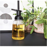 Reefyll Soap Dispenser with Bottle 250ml &amp; Orange Soap Tablet