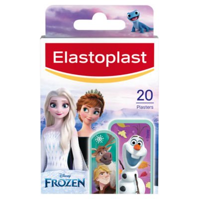 ASDA Elastoplast Disney Frost Plaster assorterte størrelser pakke med 20 – Kjøp online hos McGrocer