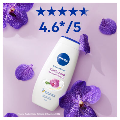 ASDA Nivea Cashmere & Cotton Dusjkrem 250ml- Kjøp online hos McGrocer