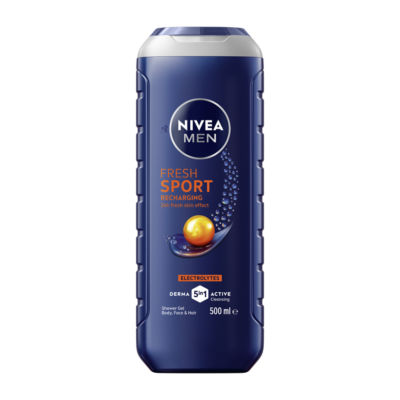 Nivea Men Fresh Sport shower gel 500ml, UK version
