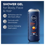 Nivea Men Fresh Sport shower gel 500ml, UK version