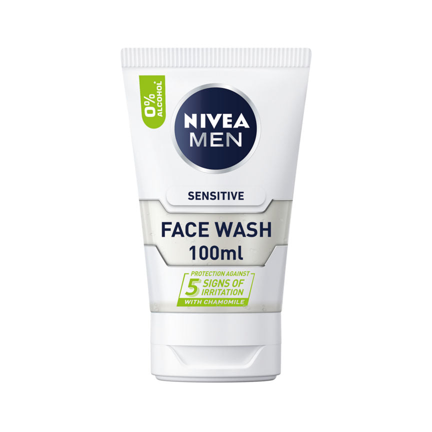 Nivea Men Sensitive Face Wash With 0% Alcohol