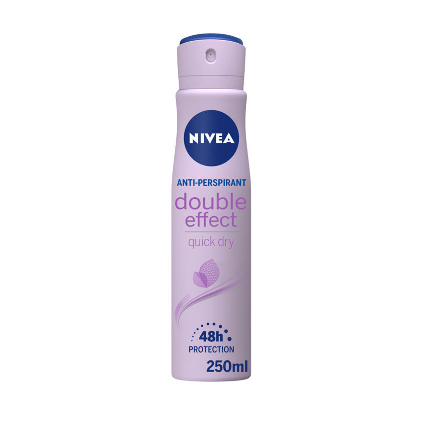 Nivea Double Effect Violet Senses 48h Anti-Perspirant Spray GOODS ASDA   