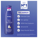 Nivea body lotion for dry skin 250ml, imported from the UK