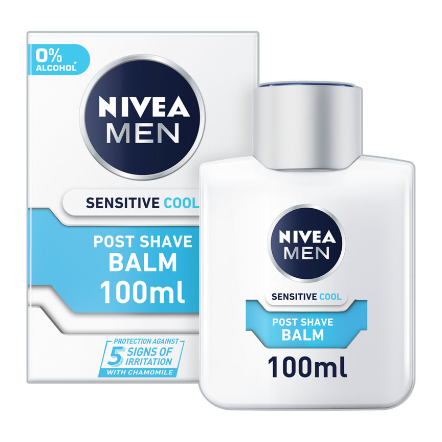 Nivea Men Sensitive Cooling Post Shave Balm GOODS ASDA   