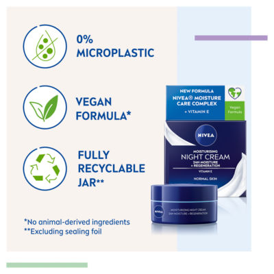 Nivea Face Regenerating Night Cream For Normal & Combination Skin