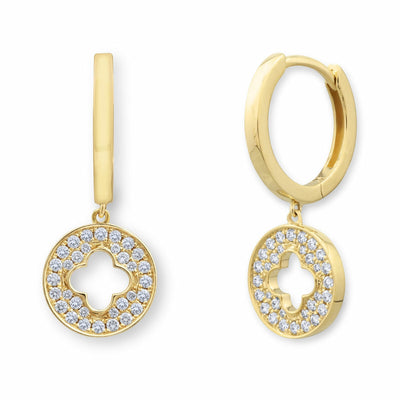 Costco UK Costco 0.29ctw Round Brilliant Cut Diamond Drop Earrings, 14ct Yellow Gold- Buy online at McGrocer
