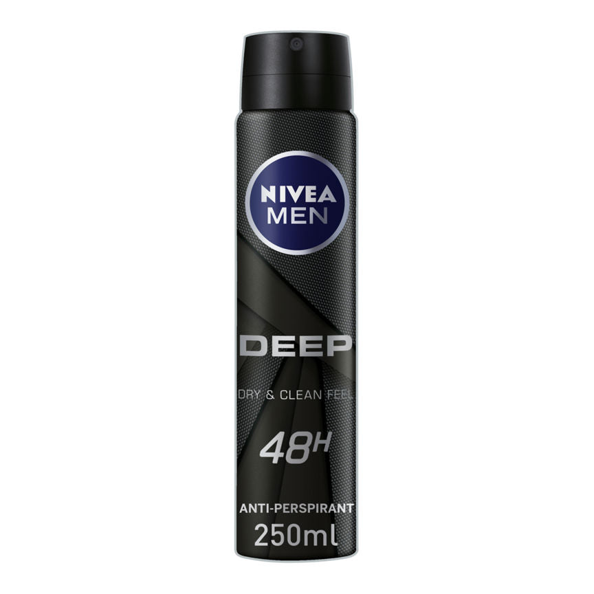 Nivea Deep Anti-perspirant Deodorant Spray 250ML