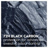 Nivea anti-perspirant deodorant spray Deep Black Carbon 250ml, imported from the UK
