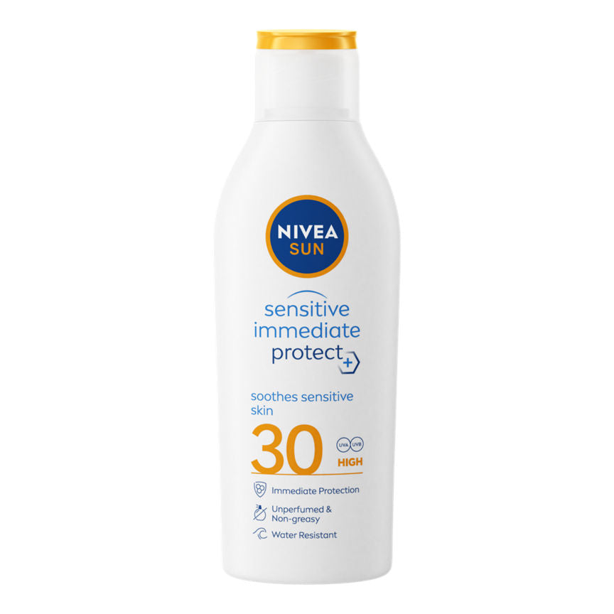 Nivea SUN Sensitive Immediate Protect Sun Lotion SPF 30