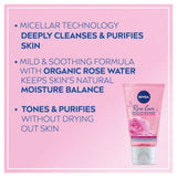 NIVEA Rose Care 3in1 Micellar face wash 150ml, imported from the UK
