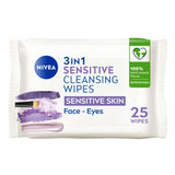 Nivea Biodegradable Sensitive Cleansing Wipes GOODS ASDA   