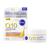 Nivea Q10 Energy Anti-Wrinkle Day Cream 50ml, imported from the UK