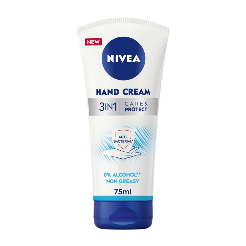 Nivea 3in1 Care & Protect Anti-bacterial Hand Cream