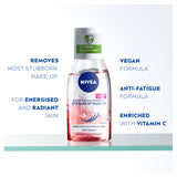 Nivea Radiance Waterproof Eye Make-Up Remover 125ml, imported from the UK
