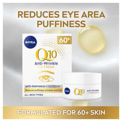 Nivea anti-wrinkle eye cream Q10 20ml, imported from the UK