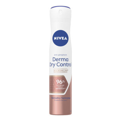 ASDA Nivea Derma Control Anti-Perspirant Spray 200ml- Buy online at McGrocer