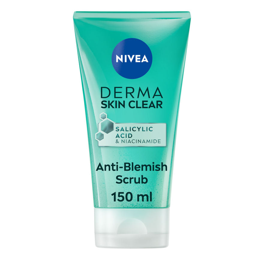 Nivea Derma Skin Clear Anti-Blemish Face Scrub GOODS ASDA   