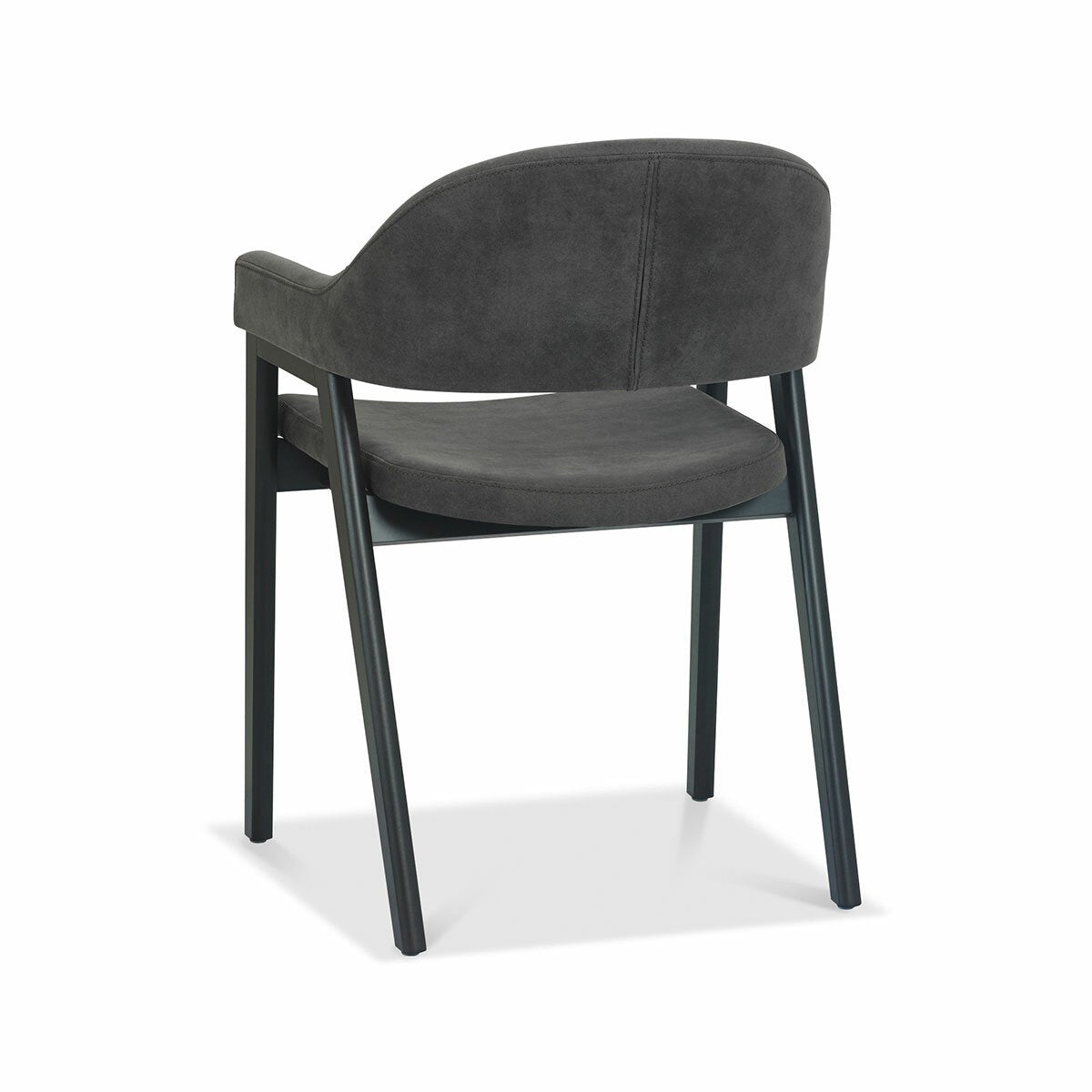Bentley Designs grey fabric armchair 2 pack, imported from the UK