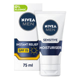 Nivea Sensitive 0% Alcohol Face Moisturiser SPF 15 GOODS ASDA   