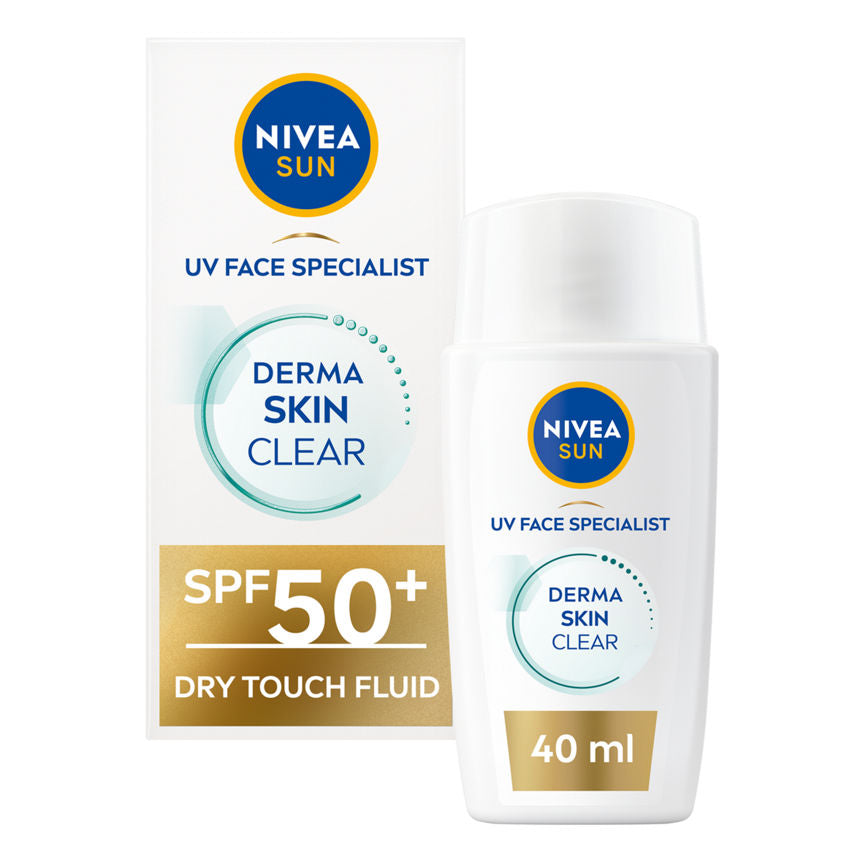 Nivea Sun UV Face Specialist Derma Skin Clear SPF 50+ 40ml