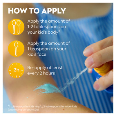 Nivea Sun Kids Spray SPF 50+ 200ml, imported from the UK