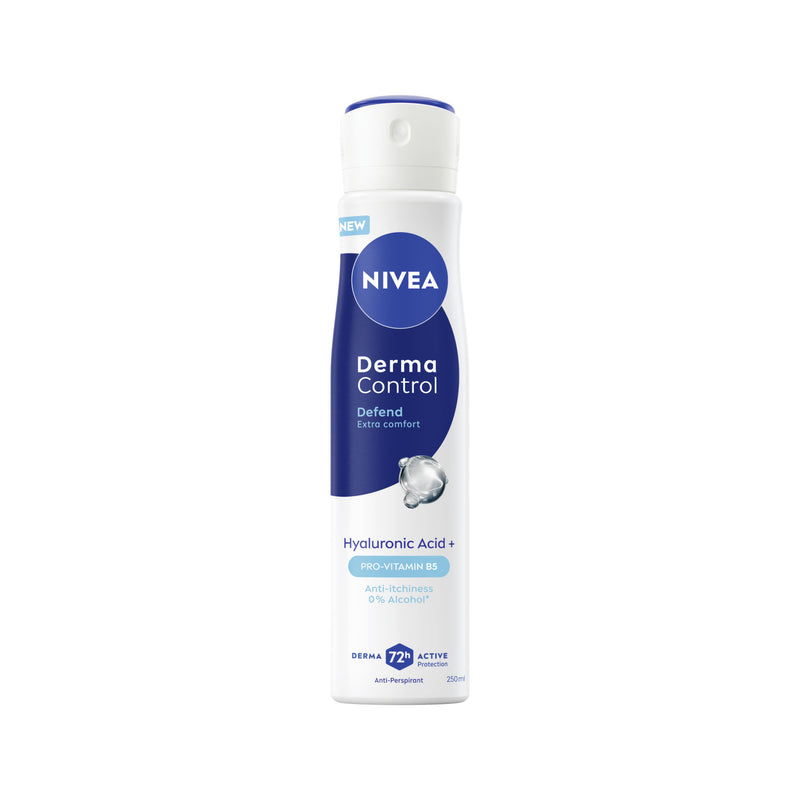 NIVEA Derma Control anti-perspirant spray 250ml - British product