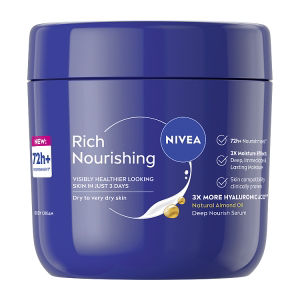 NIVEA Rich Nourishing Body Cream 400ml, imported from the UK