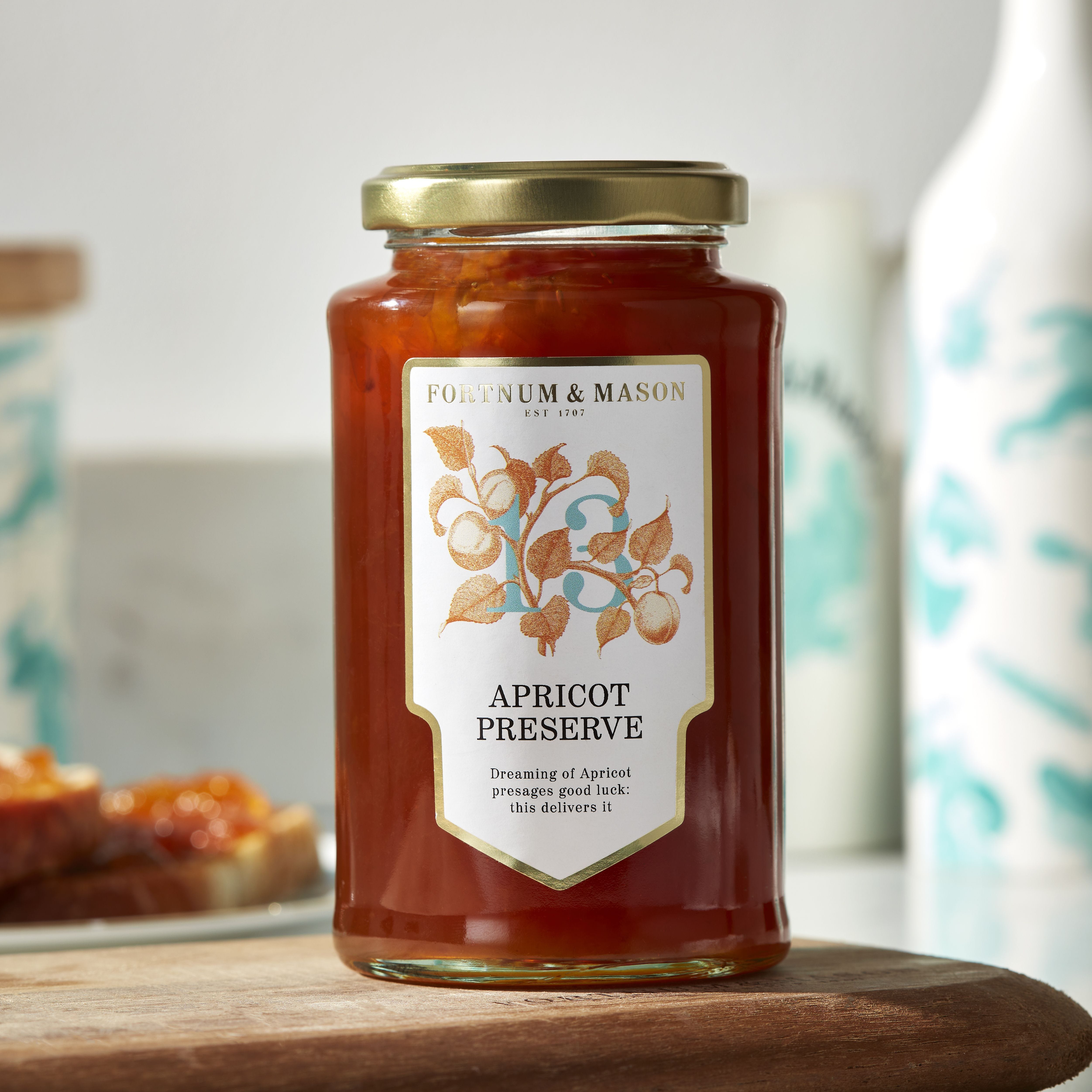 Fortnum & Mason apricot preserve 340g, UK version