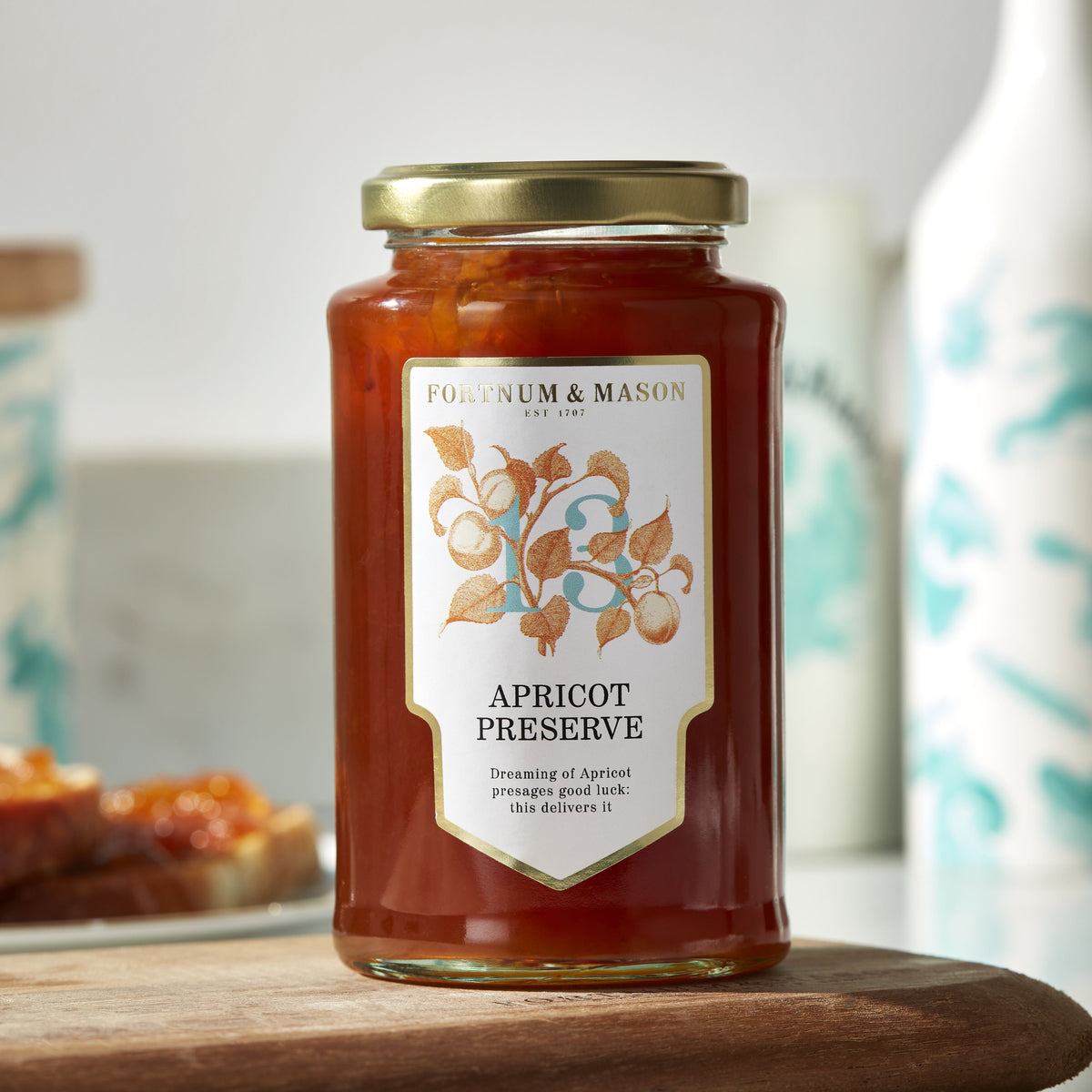 Fortnum & Mason apricot preserve 340g, UK version