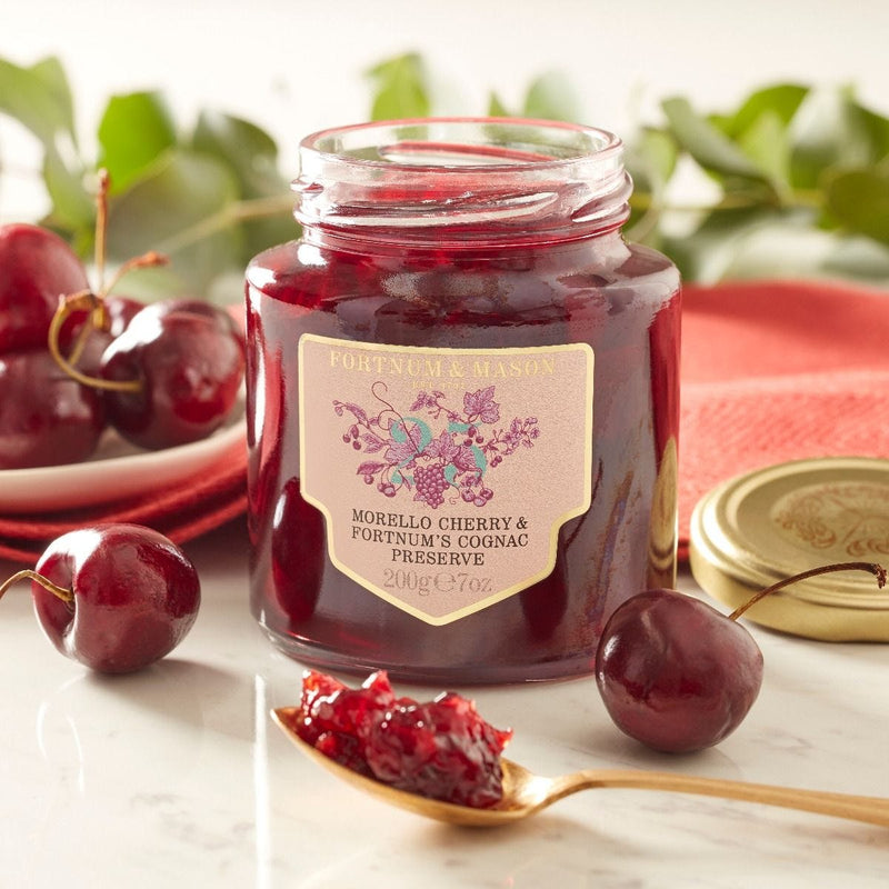 Fortnum's Morello Cherry and Cognac Preserve 200g, UK version