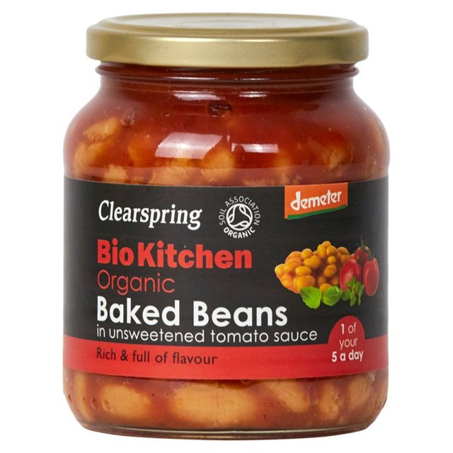 Clearspring Demeter Organic Baked Beans Unsweetened   350g GOODS M&S   