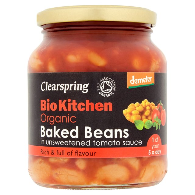 Clearspring Demeter Organic Baked Beans Unsweetened   350g GOODS M&S   