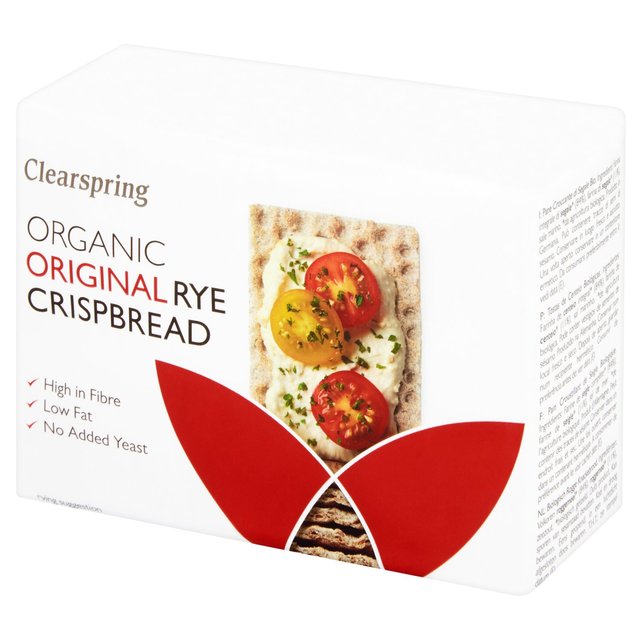 Clearspring Organic Rye Crispbread Original   200g GOODS M&S   