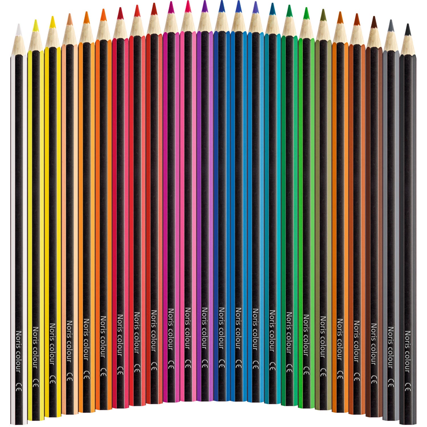 Staedtler Noris colouring pencils pack of 24 (British brand)