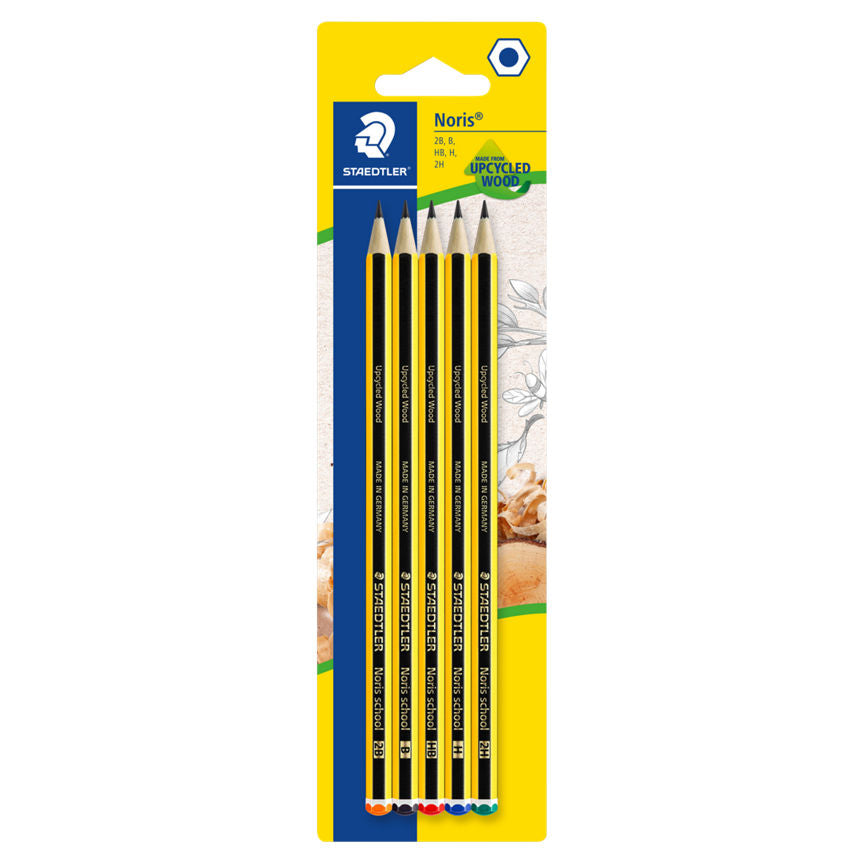 Staedtler Noris Graded Pencils 5 Pack GOODS ASDA   