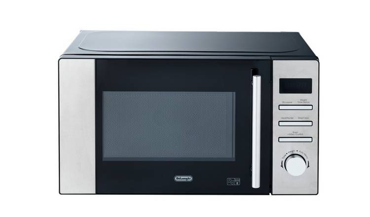 De'Longhi 800W Standard Microwave AM82 - Stainless Steel GOODS Argos