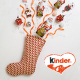 Kinder milk chocolate Santa figure 110g, imported from the UK