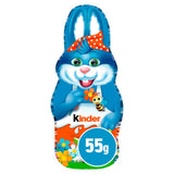 Kinder milk chocolate Easter bunny 55g, imported from the UK
