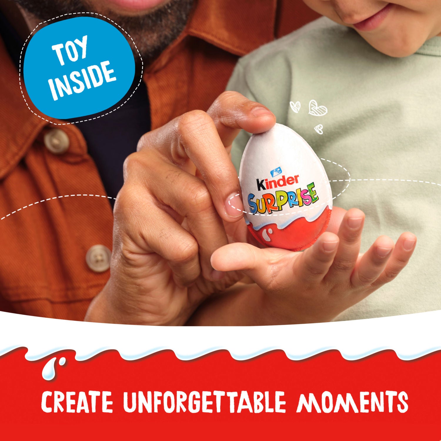 Kinder Surprise Milk Chocolate Egg Toy Messages 20g, UK version