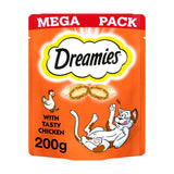 Dreamies Cat Treat Biscuits Adult & Kitten with Chicken Mega Pack GOODS ASDA   