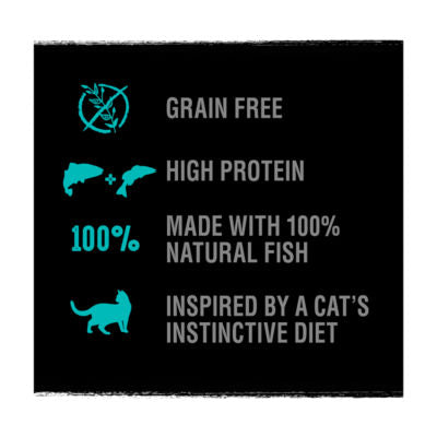 Crave grain free dry cat food salmon whitefish 750g, UK version