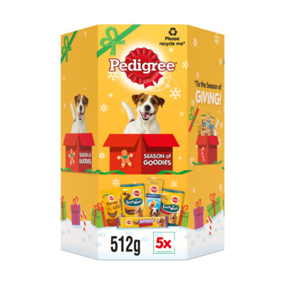 Pedigree Christmas dog treats gift box 512g - British product